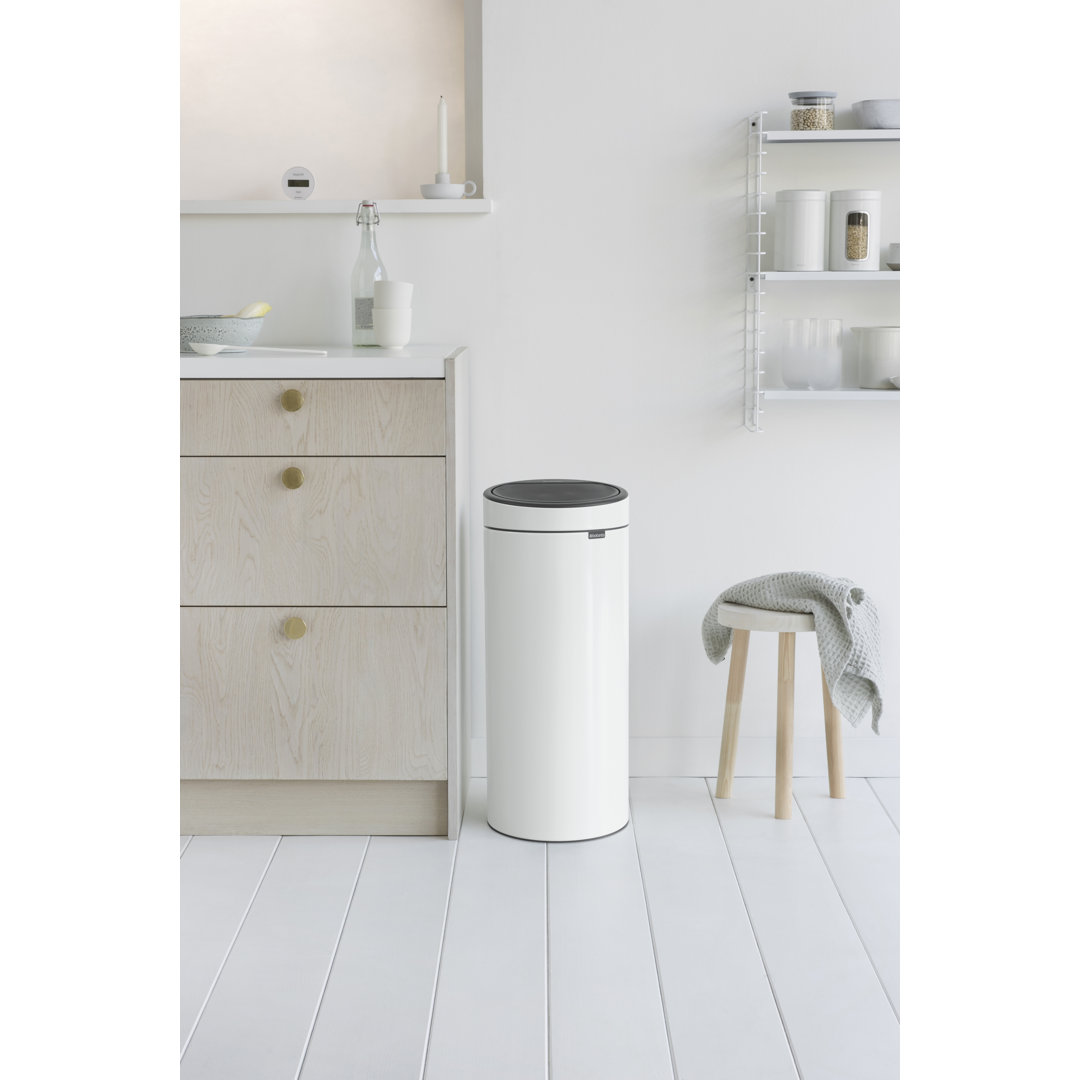 Brabantia 8 Gallon Touch Top Trash Can